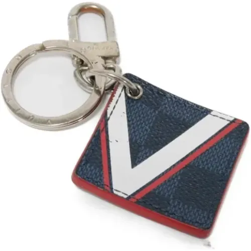 Pre-owned Accessories, male, , Size: ONE SIZE Pre-owned Canvas key-holders - Louis Vuitton Vintage - Modalova