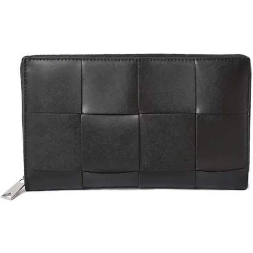 Pre-owned Leather wallets , female, Sizes: ONE SIZE - Bottega Veneta Vintage - Modalova