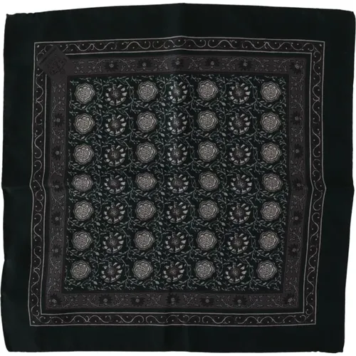 Pocket Scarves, unisex, , Size: ONE SIZE Silk Multicolor Pocket Square Handkerchief - Dolce & Gabbana - Modalova