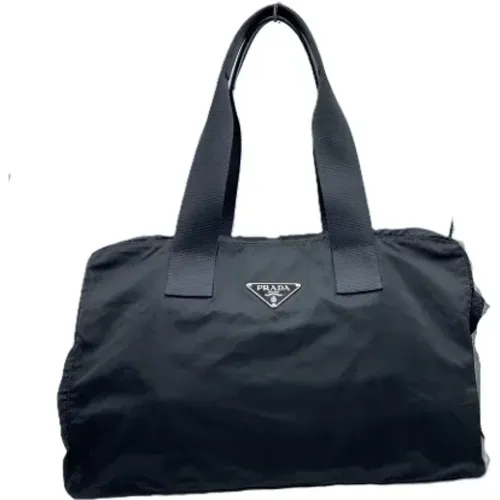 Pre-owned Tote Bags, female, , Size: ONE SIZE Pre-owned Nylon prada-bags - Prada Vintage - Modalova