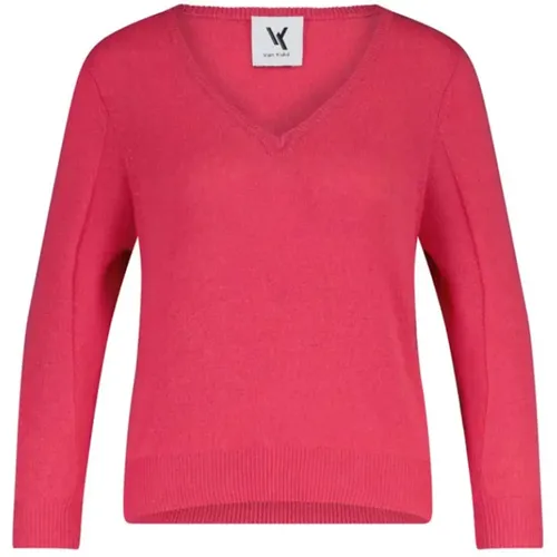 Kaschmir Pullover , Damen, Größe: L - Van Kukil - Modalova