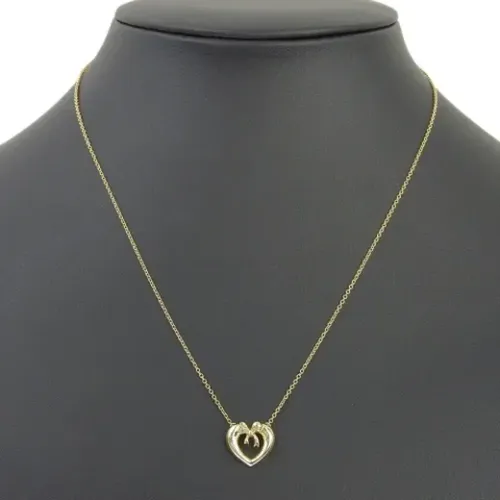 Pre-owned Jewellery, female, , Size: ONE SIZE Pre-owned Gold necklaces - Tiffany & Co. Pre-owned - Modalova