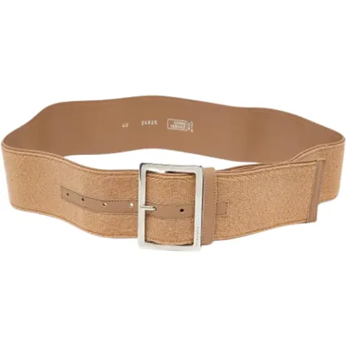 Pre-owned Belts, female, , Size: ONE SIZE Pre-owned Fabric belts - Versace Pre-owned - Modalova