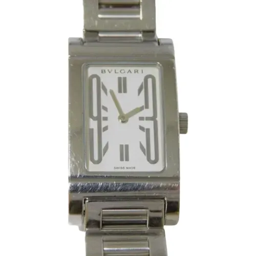 Pre-owned Stainless Steel watches , female, Sizes: ONE SIZE - Bvlgari Vintage - Modalova