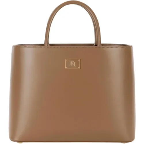 Bags,Accessoires - Taschen,Mittelgroße Shopper Tasche mit abnehmbarem Riemen und internem Beutel - Elisabetta Franchi - Modalova