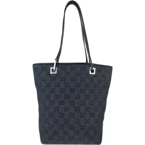 Pre-owned Tote Bags, female, , Size: ONE SIZE Pre-owned Canvas gucci-bags - Gucci Vintage - Modalova