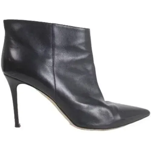 Pre-owned Boots, female, , Size: 11 US Pre-owned Leather boots - Gianvito Rossi Pre-owned - Modalova