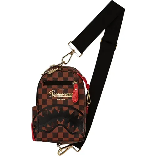 Cross Body Bags, unisex, , Size: ONE SIZE Throne Takeover Unisex Backpack - Sprayground - Modalova