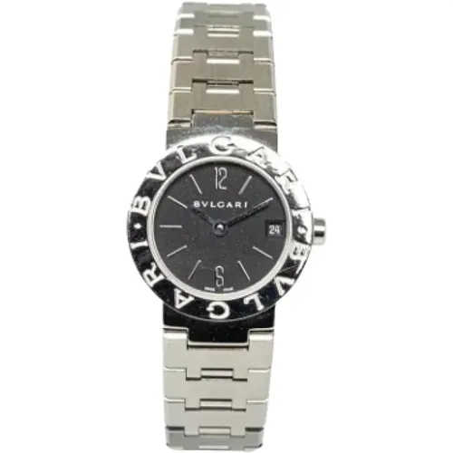 Pre-owned Watches, female, , Size: ONE SIZE Pre-owned Stainless Steel watches - Bvlgari Vintage - Modalova