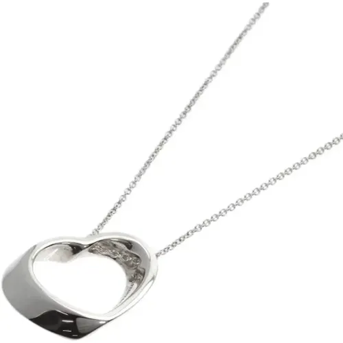 Pre-owned Jewellery, female, , Size: ONE SIZE Pre-owned Silver necklaces - Tiffany & Co. Pre-owned - Modalova