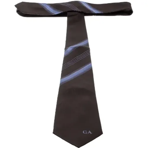 Pre-owned Accessories, male, , Size: ONE SIZE Pre-owned Silk home-office - Armani Pre-owned - Modalova