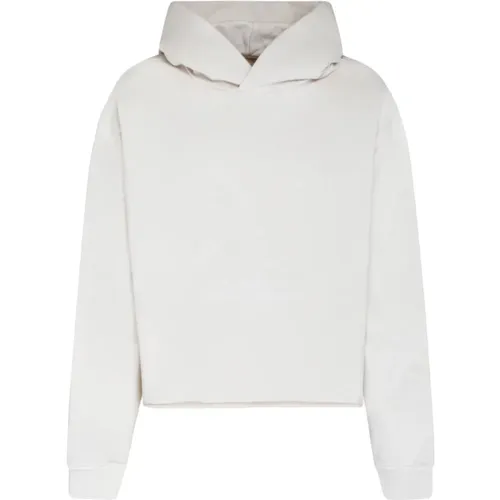 Chalk Baumwoll Langarm Kapuzenpullover , Herren, Größe: M - Maison Margiela - Modalova