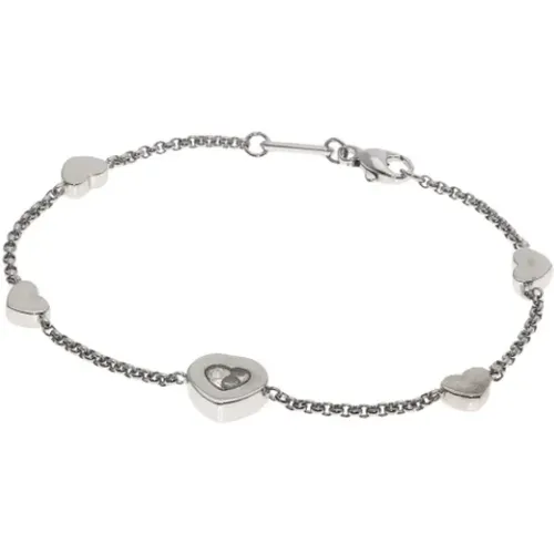 Pre-owned Jewellery, female, , Size: ONE SIZE Pre-owned White Gold bracelets - Chopard Pre-owned - Modalova