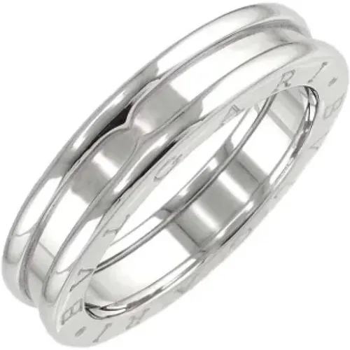 Pre-owned Jewellery, female, , Size: ONE SIZE Pre-owned White Gold rings - Bvlgari Vintage - Modalova