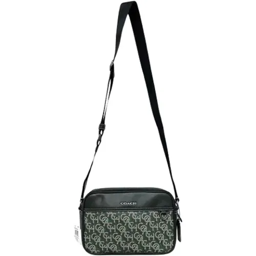 Pre-owned Cross Body Bags, female, , Size: ONE SIZE Pre-owned Canvas shoulder-bags - Coach Pre-owned - Modalova