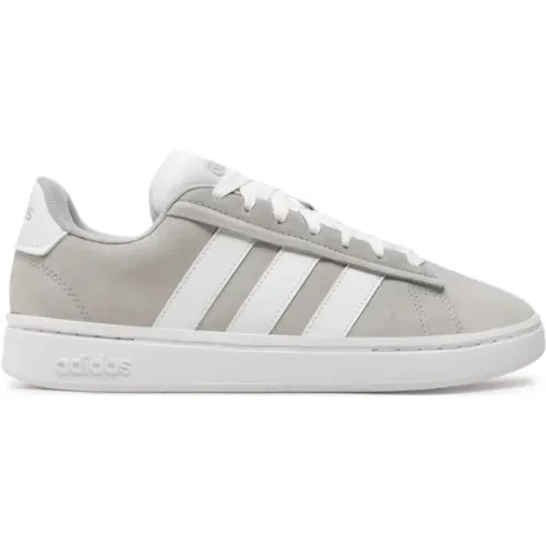 Grey Sneakers Cloudfoam Comfort Regular Fit , male, Sizes: 11 1/3 UK, 8 2/3 UK, 6 2/3 UK, 7 1/3 UK, 9 1/3 UK, 3 1/3 UK, 10 UK, 10 2/3 UK - Adidas - Modalova