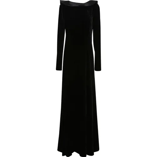 Nero Dress , female, Sizes: XS - alberta ferretti - Modalova