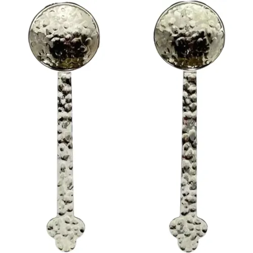 Pre-owned Jewellery, female, , Size: ONE SIZE Pre-owned Metal earrings - Loewe Pre-owned - Modalova