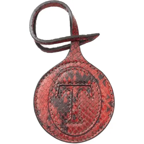 Leather Keychain Accessories for Women , unisex, Sizes: ONE SIZE - Trussardi - Modalova