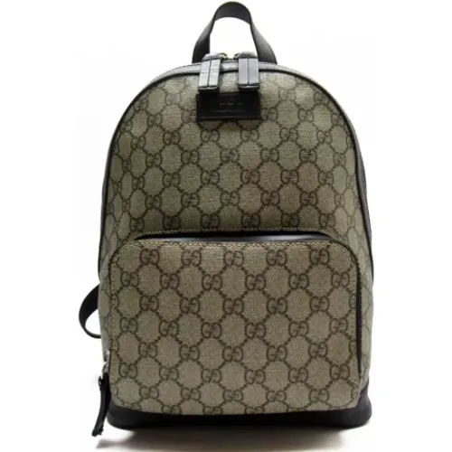 Pre-owned Backpacks, female, , Size: ONE SIZE Pre-owned Canvas gucci-bags - Gucci Vintage - Modalova