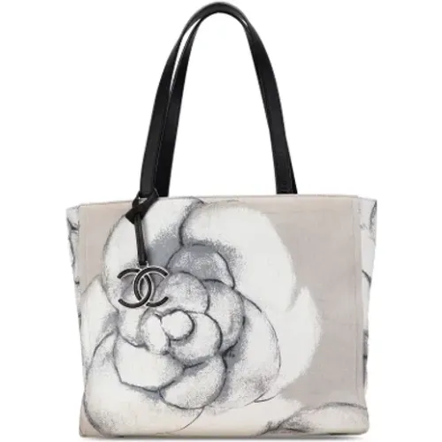 Pre-owned Tote Bags, female, , Size: ONE SIZE Pre-owned Canvas totes - Chanel Vintage - Modalova