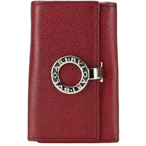 Pre-owned Accessories, female, , Size: ONE SIZE Pre-owned Leather key-holders - Bvlgari Vintage - Modalova