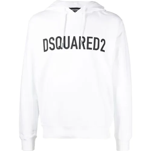 S74Gu0664 S25538 Sweaters/Knitwear , male, Sizes: L - Dsquared2 - Modalova