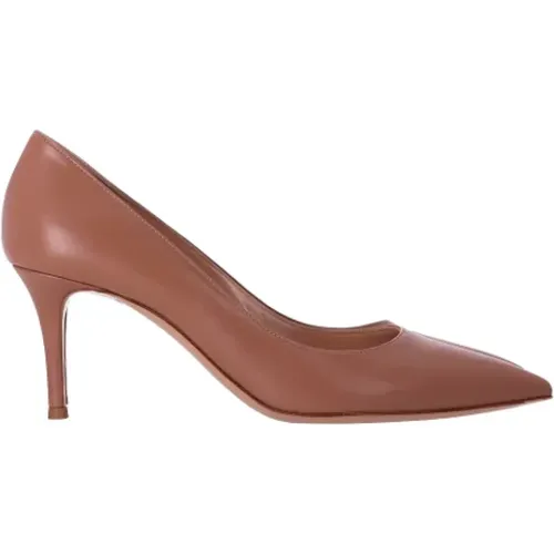 Pre-owned Pumps, female, , Size: 9 US Pre-owned Leather heels - Gianvito Rossi Pre-owned - Modalova