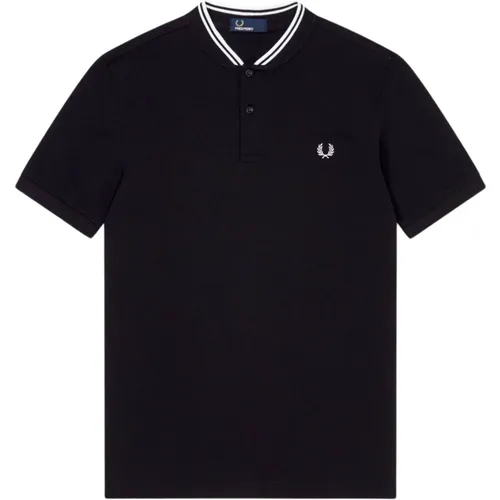 Bomber Style Cotton Polo Shirt , male, Sizes: S, XL, 2XL - Fred Perry - Modalova