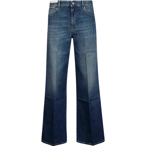 Breite Jeans , Damen, Größe: W27 - PT Torino - Modalova