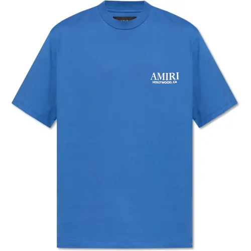 T-Shirt mit Logo , Herren, Größe: L - Amiri - Modalova