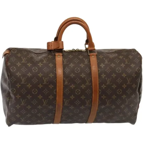 Pre-owned Canvas travel-bags , female, Sizes: ONE SIZE - Louis Vuitton Vintage - Modalova