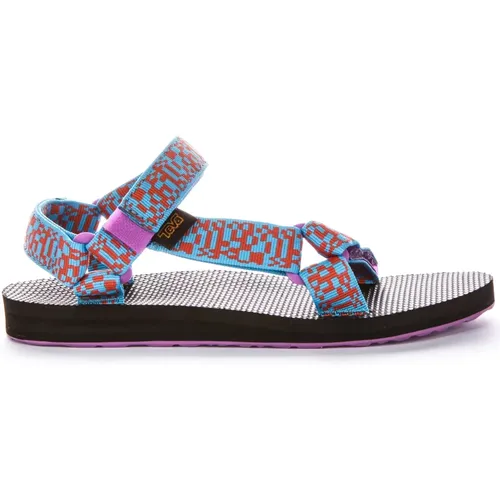 Blue Multi Strap Sandals Women , female, Sizes: 4 UK, 5 UK, 3 UK, 6 UK, 8 UK, 7 UK - Teva - Modalova