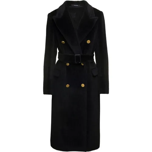 Jole Alpaca and Wool Coat - , female, Sizes: M, XS - Tagliatore - Modalova