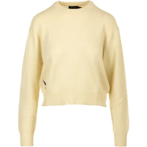 Weiße Pullover , Damen, Größe: S - Ralph Lauren - Modalova