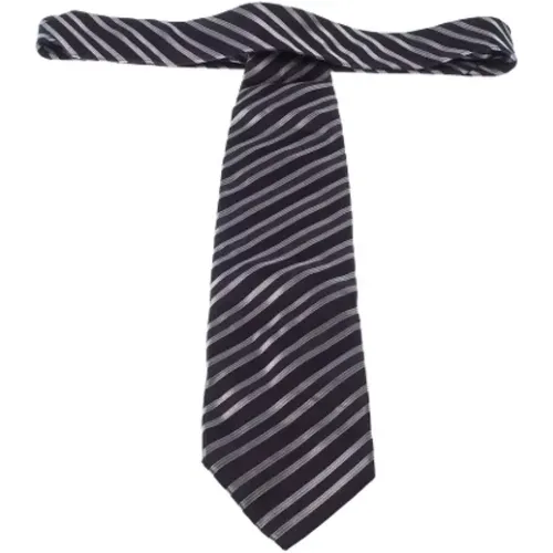 Pre-owned Accessories, male, , Size: ONE SIZE Pre-owned Silk home-office - Armani Pre-owned - Modalova