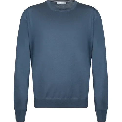 Crew Neck Wool Sweater , male, Sizes: XL, 2XL, M, L - Gran Sasso - Modalova