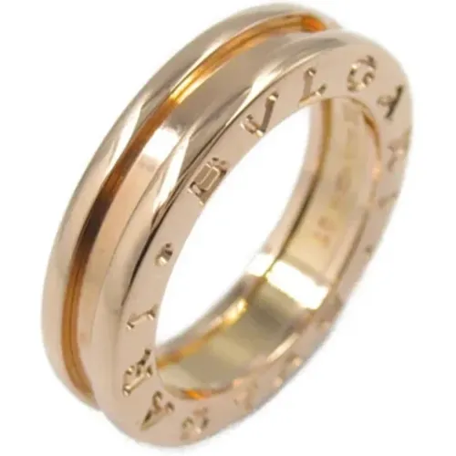 Pre-owned Jewellery, female, , Size: ONE SIZE Pre-owned Rose Gold rings - Bvlgari Vintage - Modalova