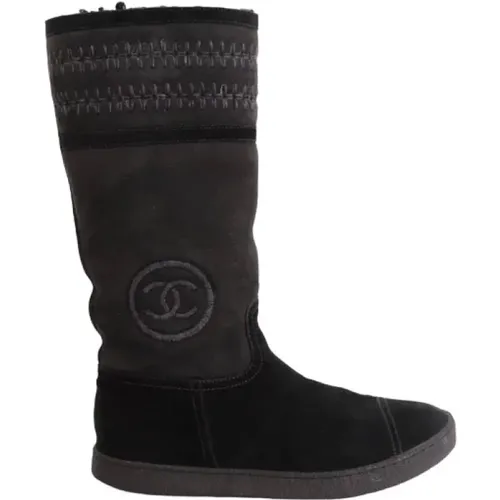 Pre-owned Wildleder boots - Chanel Vintage - Modalova