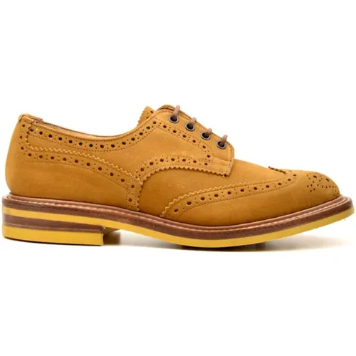 Mens 5633 Bourton Suede Shoes , male, Sizes: 7 1/2 UK, 8 1/2 UK, 9 UK, 10 UK, 6 1/2 UK, 9 1/2 UK, 8 UK - Tricker's - Modalova