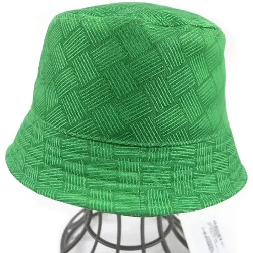 Pre-owned Accessories, male, , Size: ONE SIZE Pre-owned Canvas hats - Bottega Veneta Vintage - Modalova