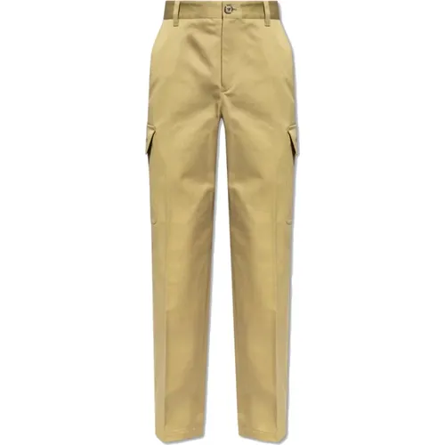 Straight Trousers, male, , Size: M Cargo trousers - Versace - Modalova