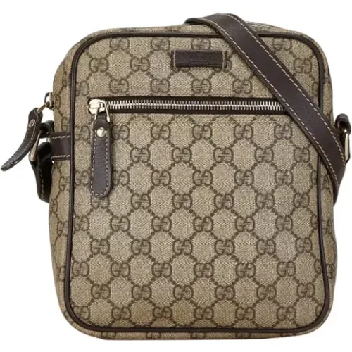 Pre-owned Cross Body Bags, female, , Size: ONE SIZE Pre-owned Canvas gucci-bags - Gucci Vintage - Modalova