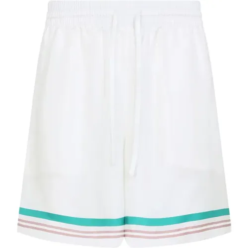 Casual Shorts, male, , Size: S Men's Shorts Clothing Aw25 - Casablanca - Modalova