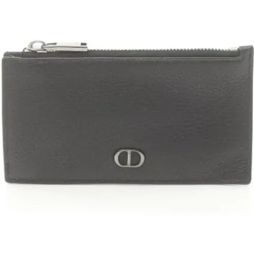 Pre-owned Wallets, male, , Size: ONE SIZE Pre-owned Leather home-office - Dior Vintage - Modalova