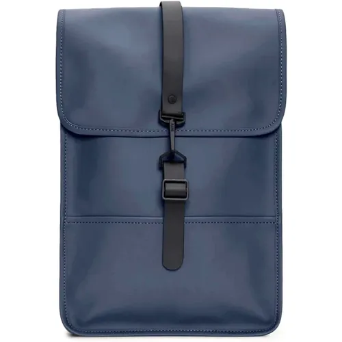 Backpacks, unisex, , Size: ONE SIZE Modern Waterproof Backpack Navy - Rains - Modalova