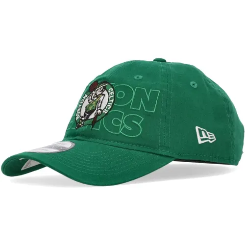 Caps, male, , Size: ONE SIZE Boston Celtics Curved Visor Cap - new era - Modalova