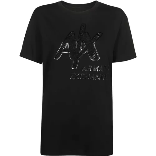 Klassisches T-Shirt Armani Exchange - Armani Exchange - Modalova