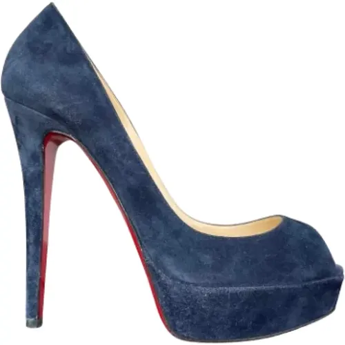 Pre-owned Leather heels , female, Sizes: 6 UK - Christian Louboutin Pre-owned - Modalova