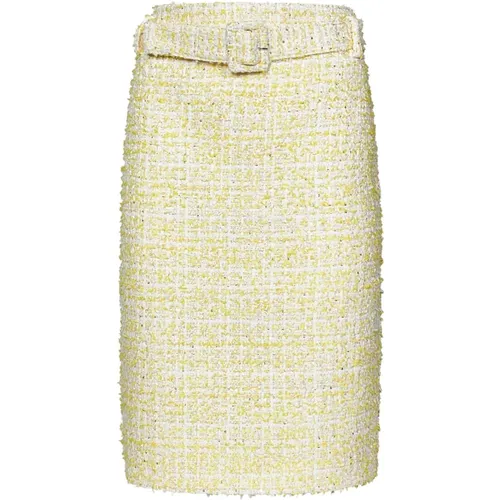 Pencil Skirts, female, , Size: L Bouclé Tweed Pencil Skirt - Rotate Birger Christensen - Modalova